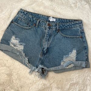 Jean shorts